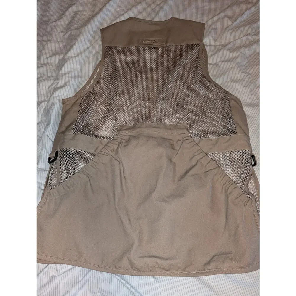 Cabela's Women's Hunting Shooting Canvas Mesh Vest Large - Picture 3 of 5